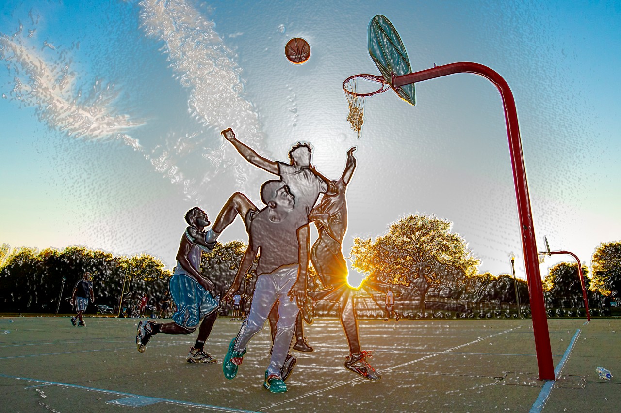 Basketball illustrations 