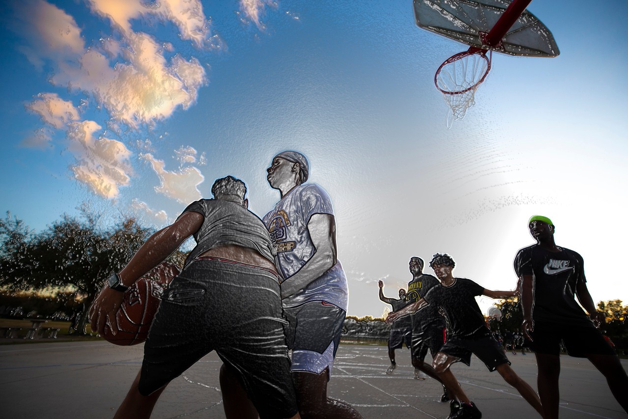 Basketball illustrations 