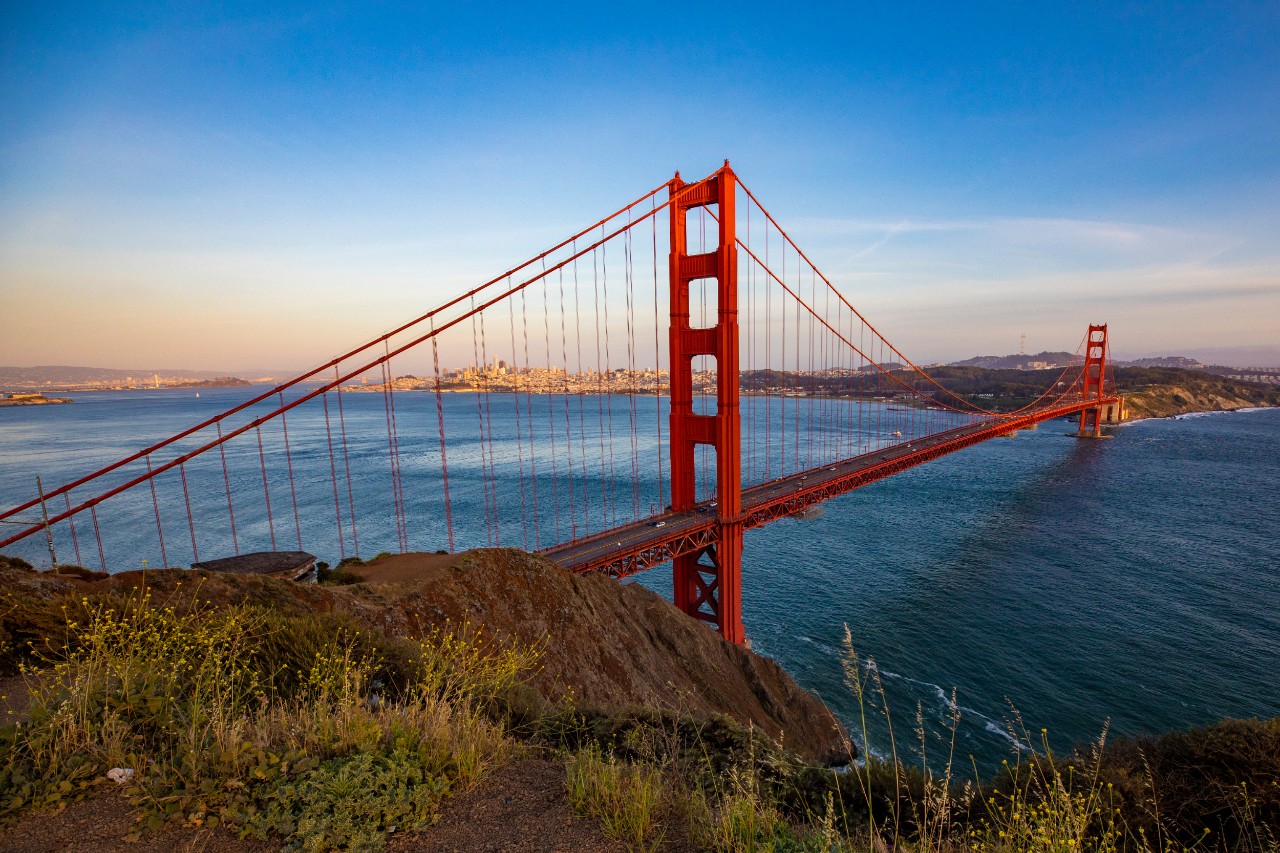 Iconic Golden Gate Bridge