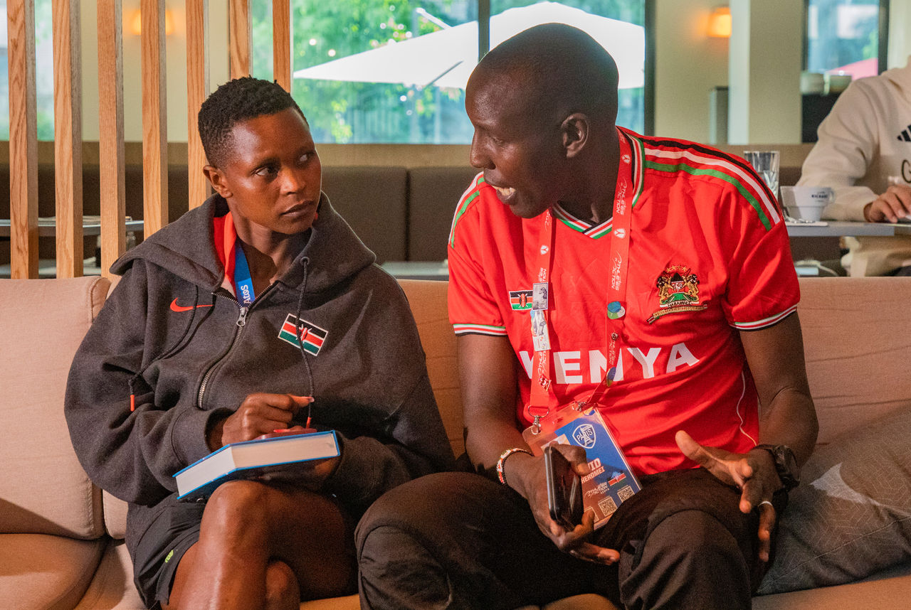 David Cheromei disciples Kenyan Christian athlete