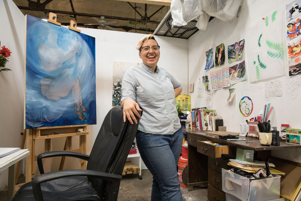 Caroline Colby with Cru City Transform Ministry to Artists in Kansas City