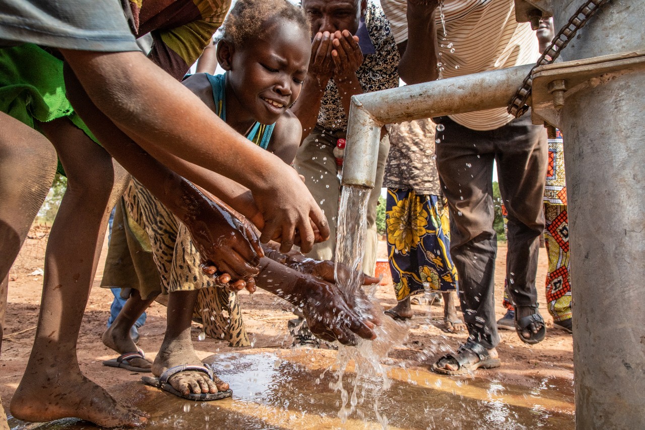 Gain Well water in Chad